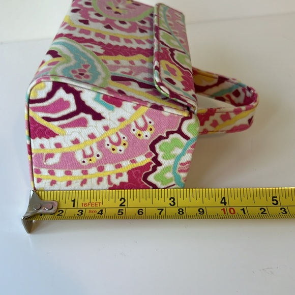 Vintage Vera Bradley Capris Melon 2007 Trinket Jewelry Handled Organizer Box Bag - Picture 9 of 9